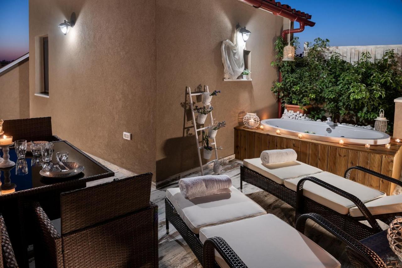 Castello Luxury Residence With Private Jacuzzi Chania  Eksteriør billede