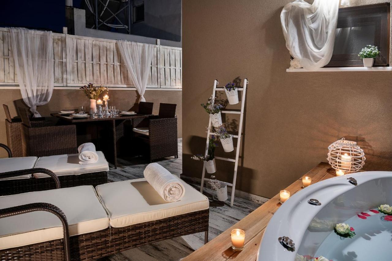 Castello Luxury Residence With Private Jacuzzi Chania  Eksteriør billede